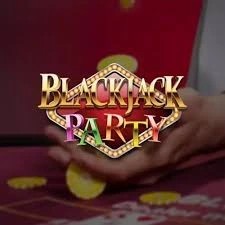 Live Dealer logo of Blackjack Party from Evolution at National Casino