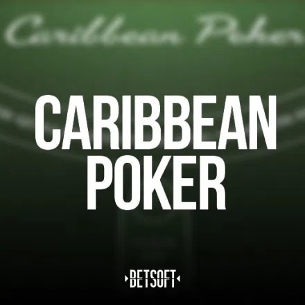 Caribbean Poker logo by Betsoft Gaming at National Casino