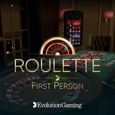 First Person Roulette logo by Evolution National Casino