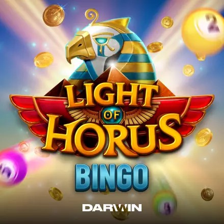 Light of Horus Bingo logo by Darwin Gaming at National Casino