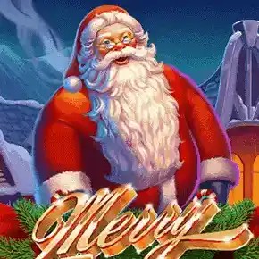 Merry Megaways logo by Iron Dog Studio National Casino