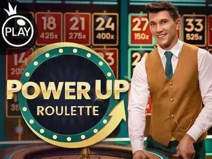 Power UP Roulette logo – Live Dealer by Pragmatic Play at National Casino