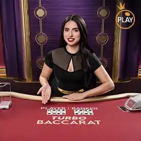 Official Live Dealer logo: Turbo Baccarat by Pragmatic Play at National Casino