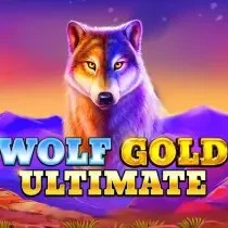 Wolf Gold Ultimate online game logo by Pragmatic Play on nationalcasino-gr.com.gr